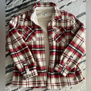 Women’s fuzzy fleece flannel